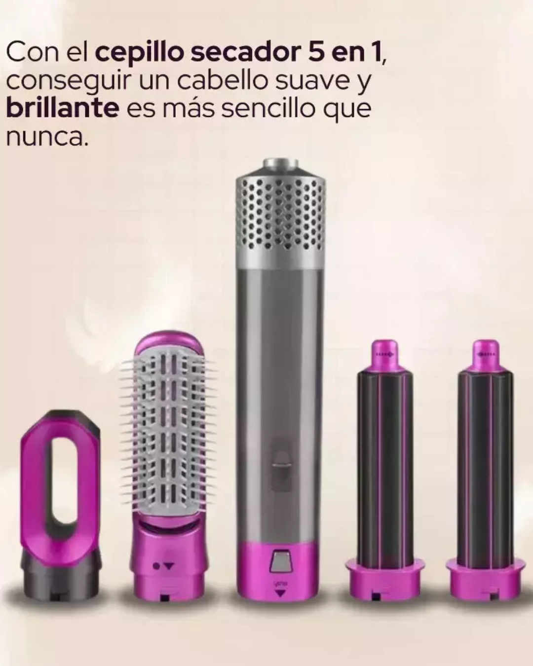 CEPILLO SECADOR 5 EN 1