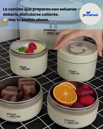 LONCHERA TERMICA 4 NIVELES