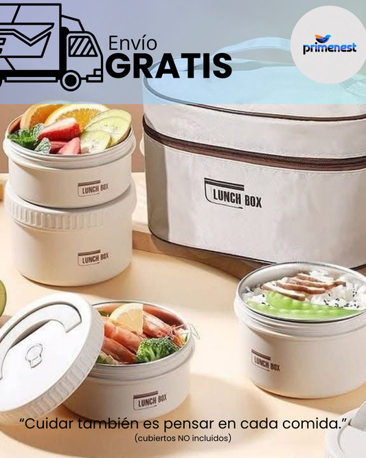 LONCHERA TERMICA 4 NIVELES